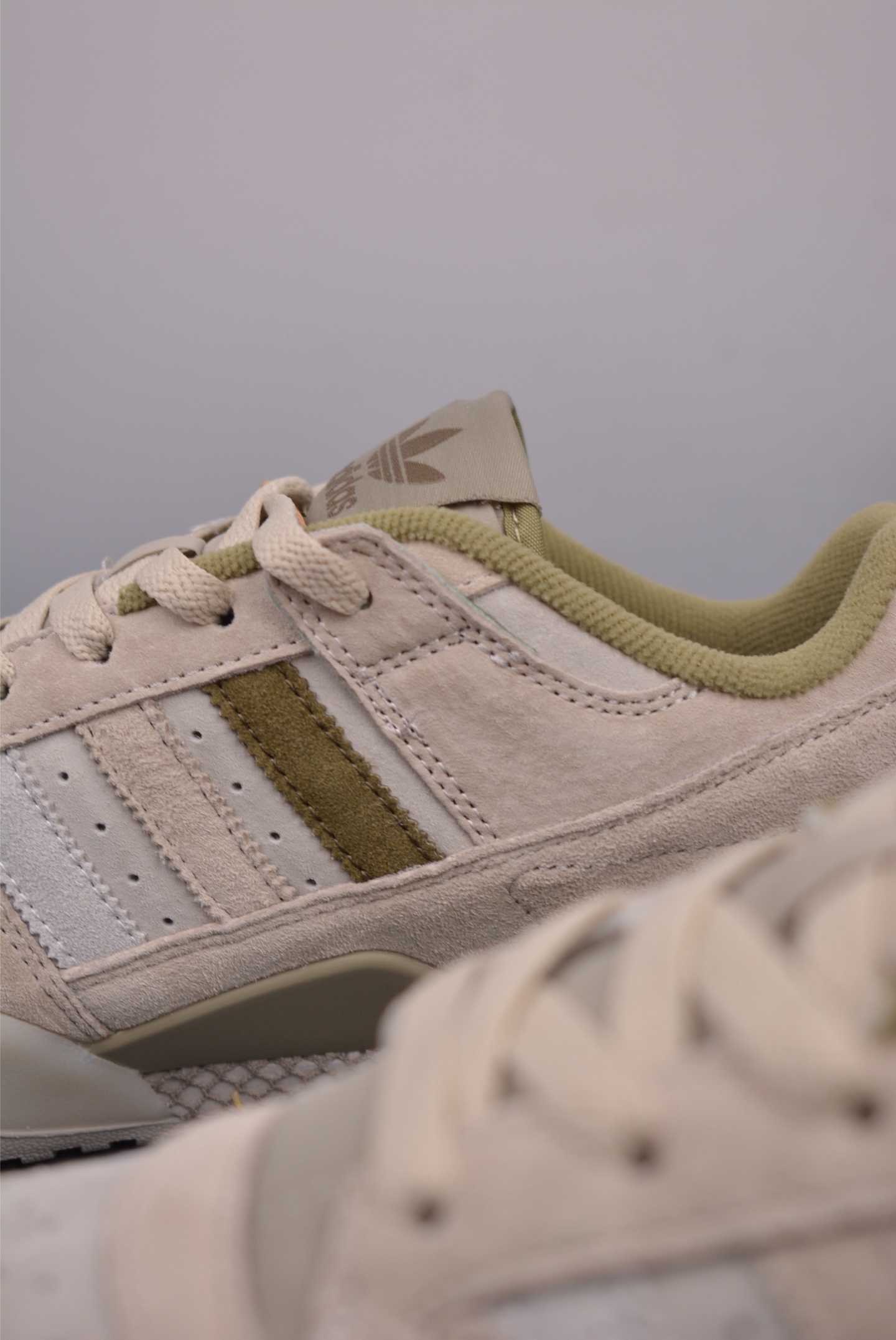 Adidas Originals Forum 84 Low CL Grey Green JQ9144