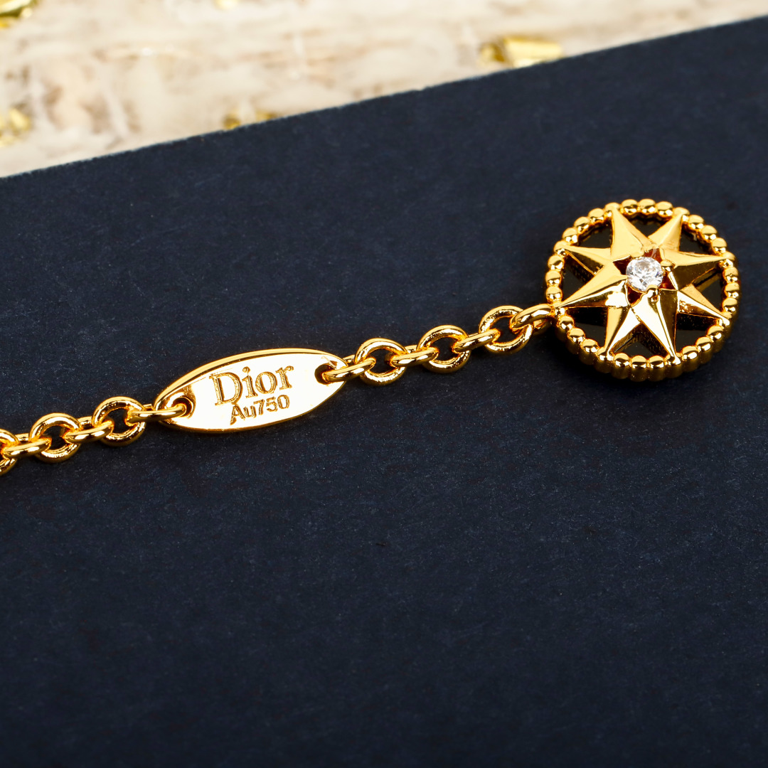 Dior Sun Moon Star Necklace