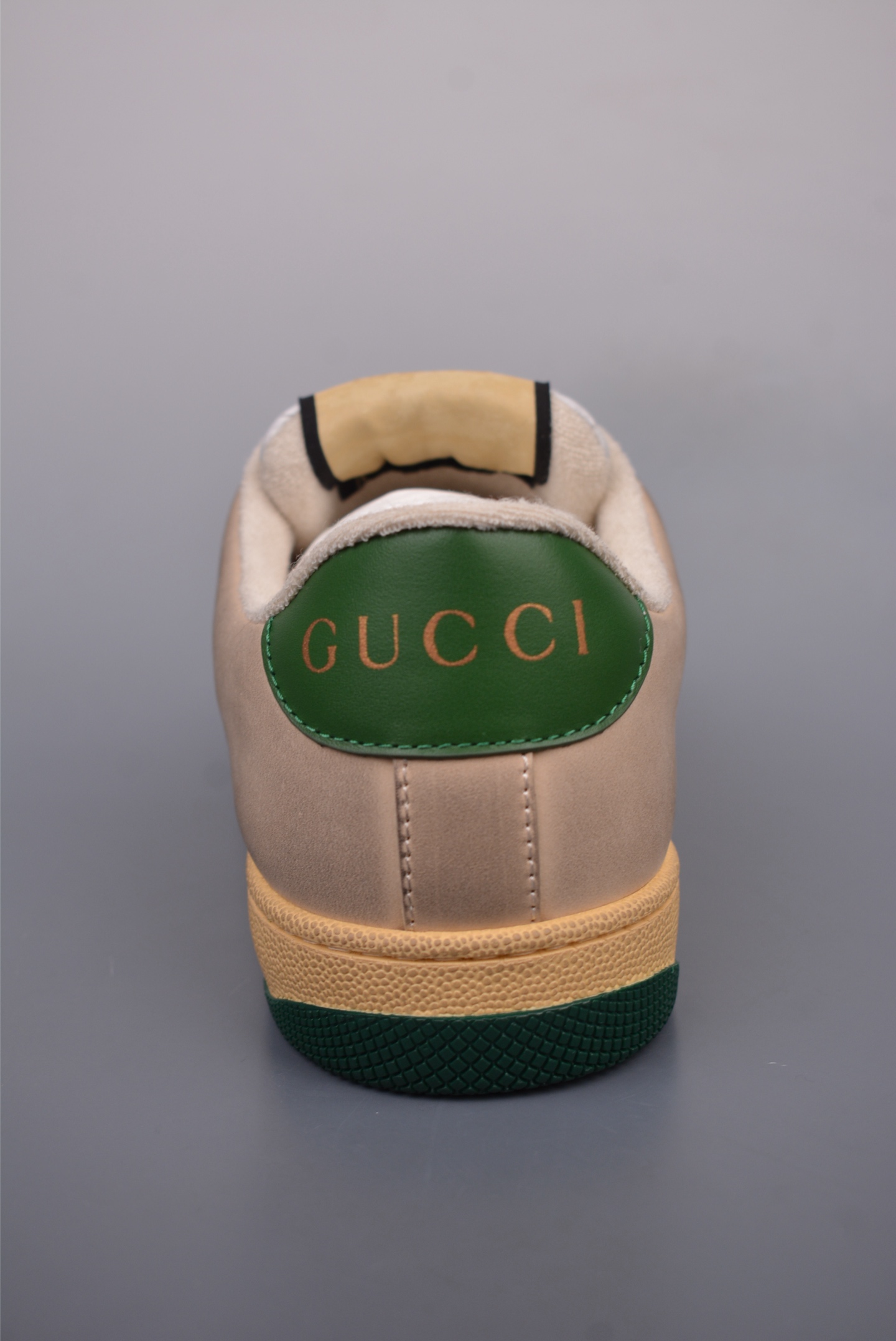 Gucci Screener GG Sneaker Low Beige Dark Green Orange