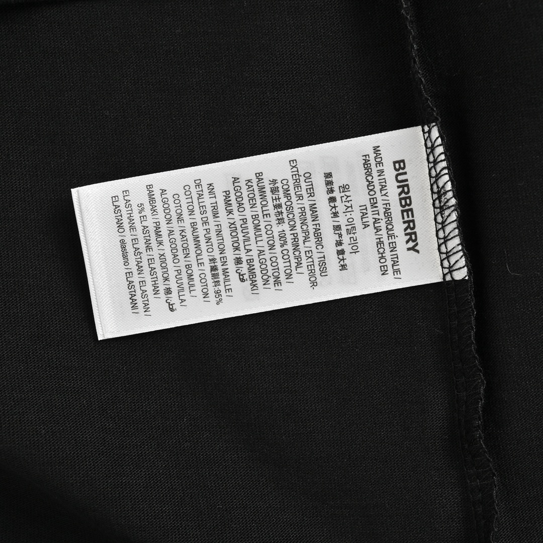 Burberry 24ss check horse short sleeve