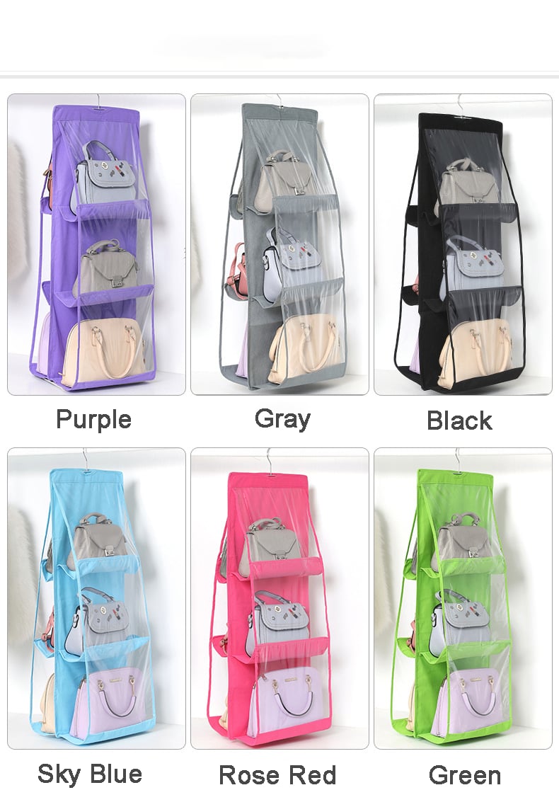 🔥Hot Sale 49% OFF🔥Double-Sided Six-Layer Hanging Storage Bag