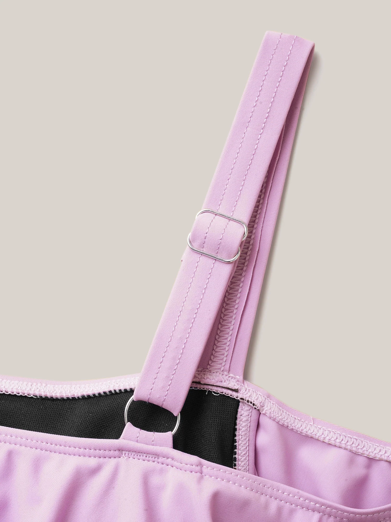 Cold-Shoulder Ruffled One-Piece Swimsuit