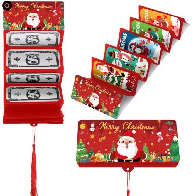 🎅Christmas Pre Sale🎄Foldable Christmas Money Holder