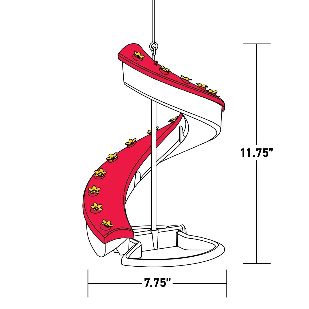 💥Pre-Sale💥 - DNA Helix 32-Port Hummingbird Feeder