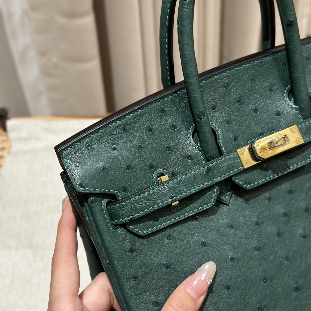 Hermes Birkin z6Malachite Handbag (Handmade to Order)