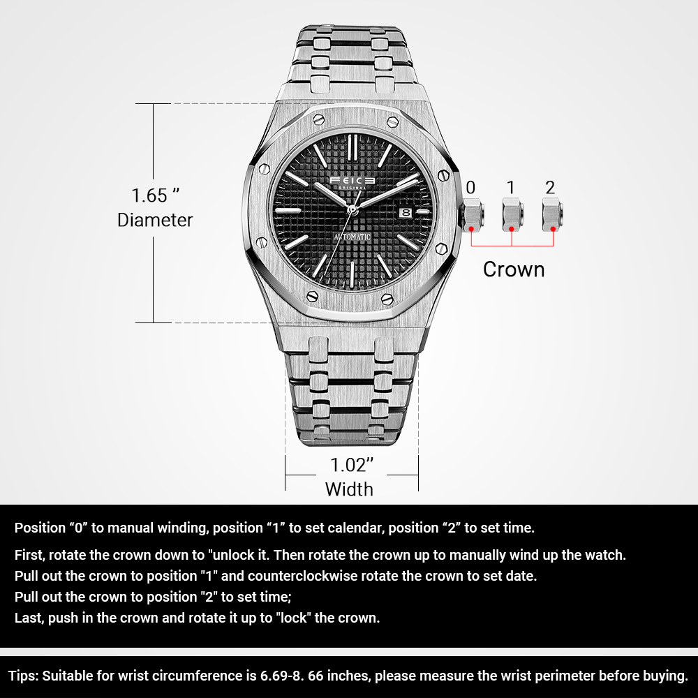 FM019 Men's Automatic Watch