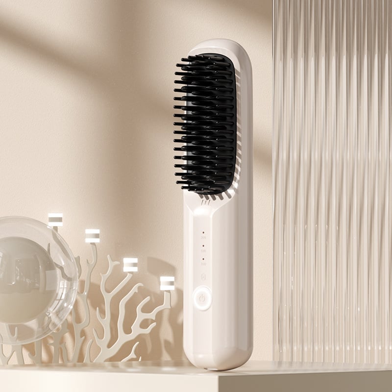 🔥Hot Sale 49% OFF🔥USB Cordless Negative Ion Hair Straightening Comb - Buy 2 Free Shipping