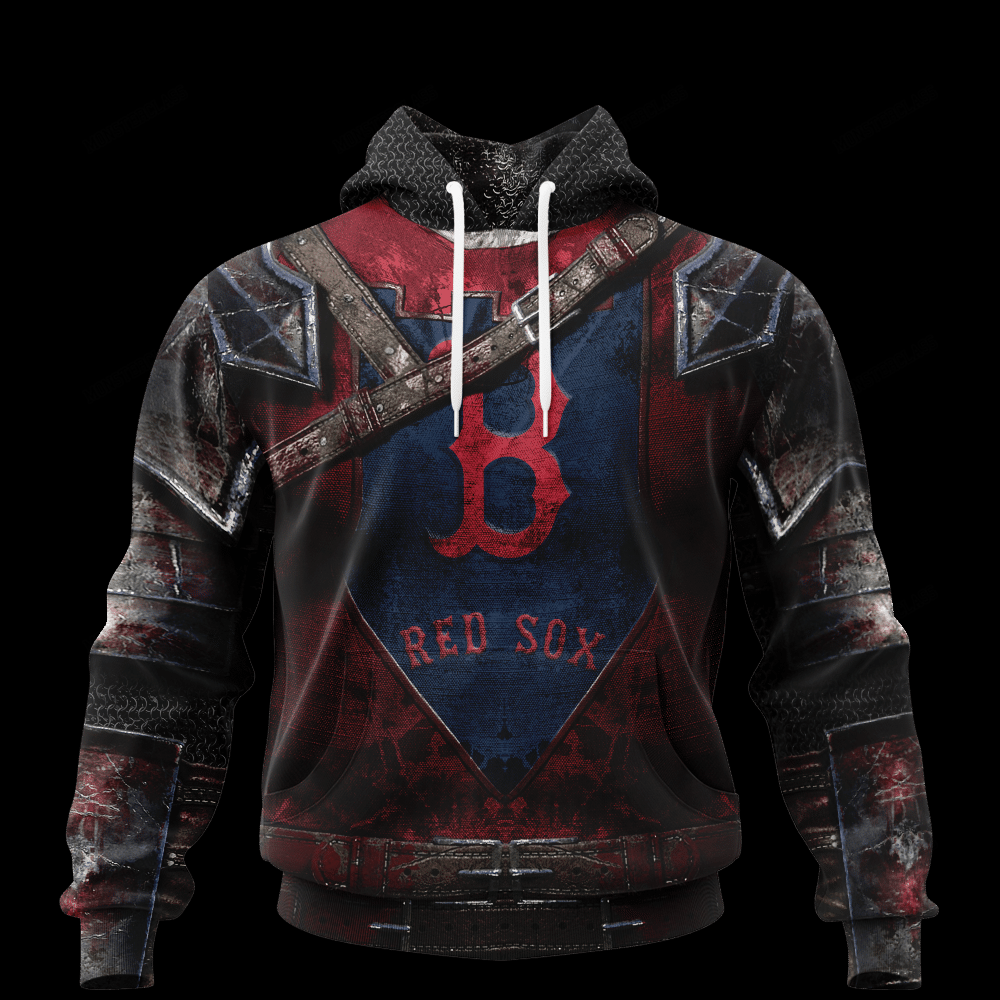 BOSTON RED SOX 3D WARRIORS HOODIE