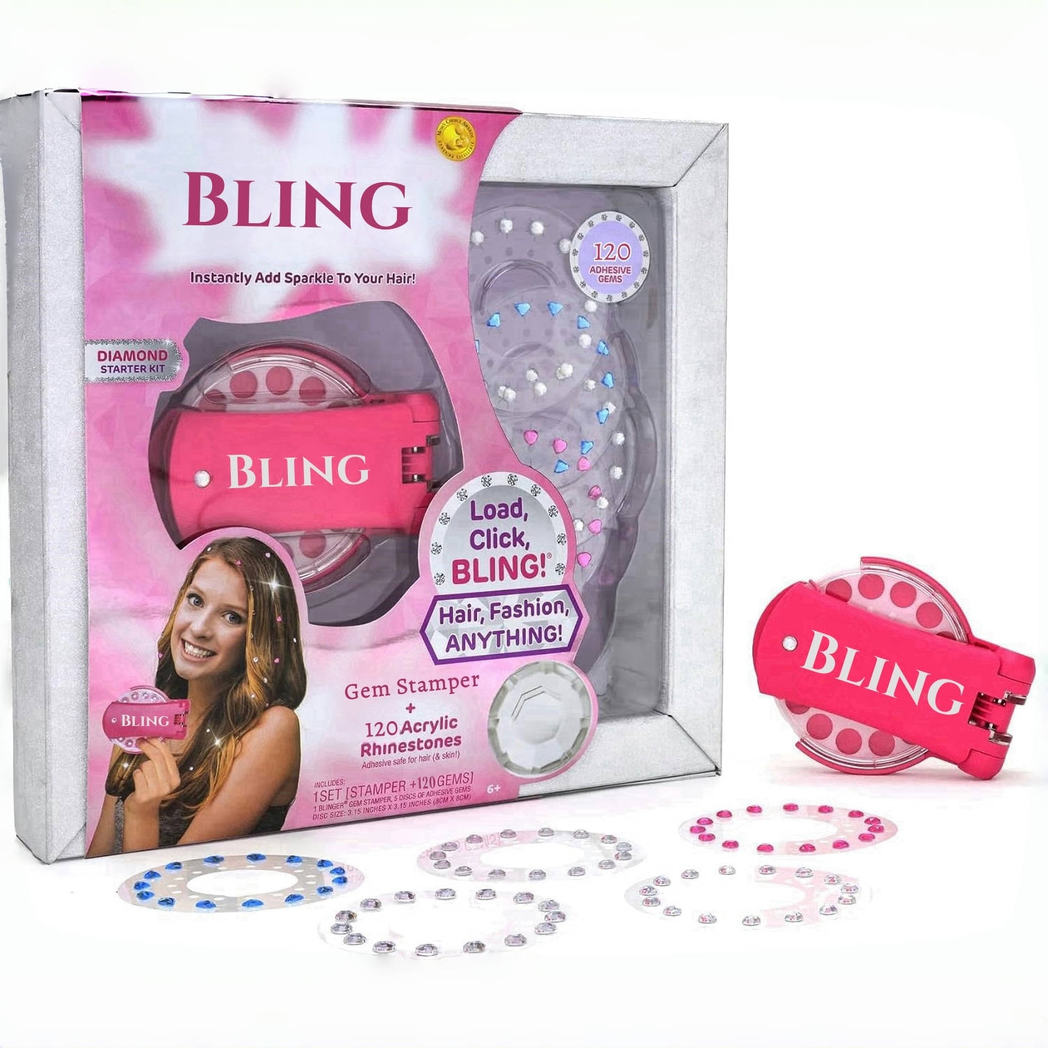 🔥On Sale🔥Gem Stamper With 120 Rhinestones