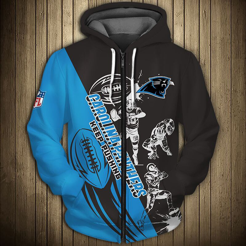 CAROLINA PANTHERS 3D HOODIE CCPP003