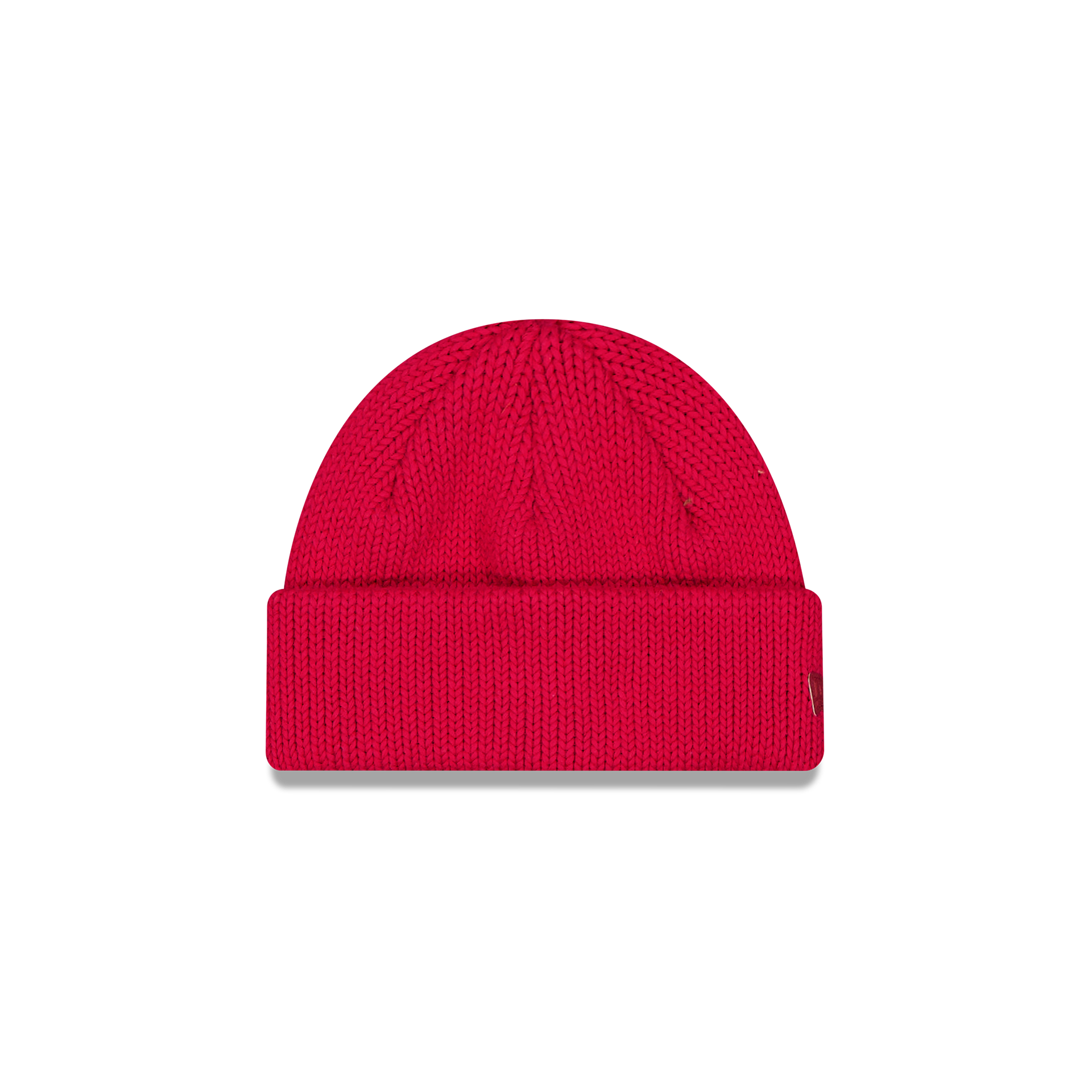 New Era Branded Cardinal Short Knit Beanie Hat