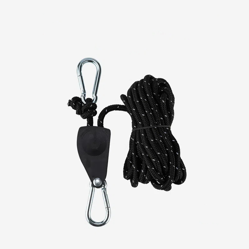 ⛺⛺Ratchet pulley rope hanger tent reflective wind rope