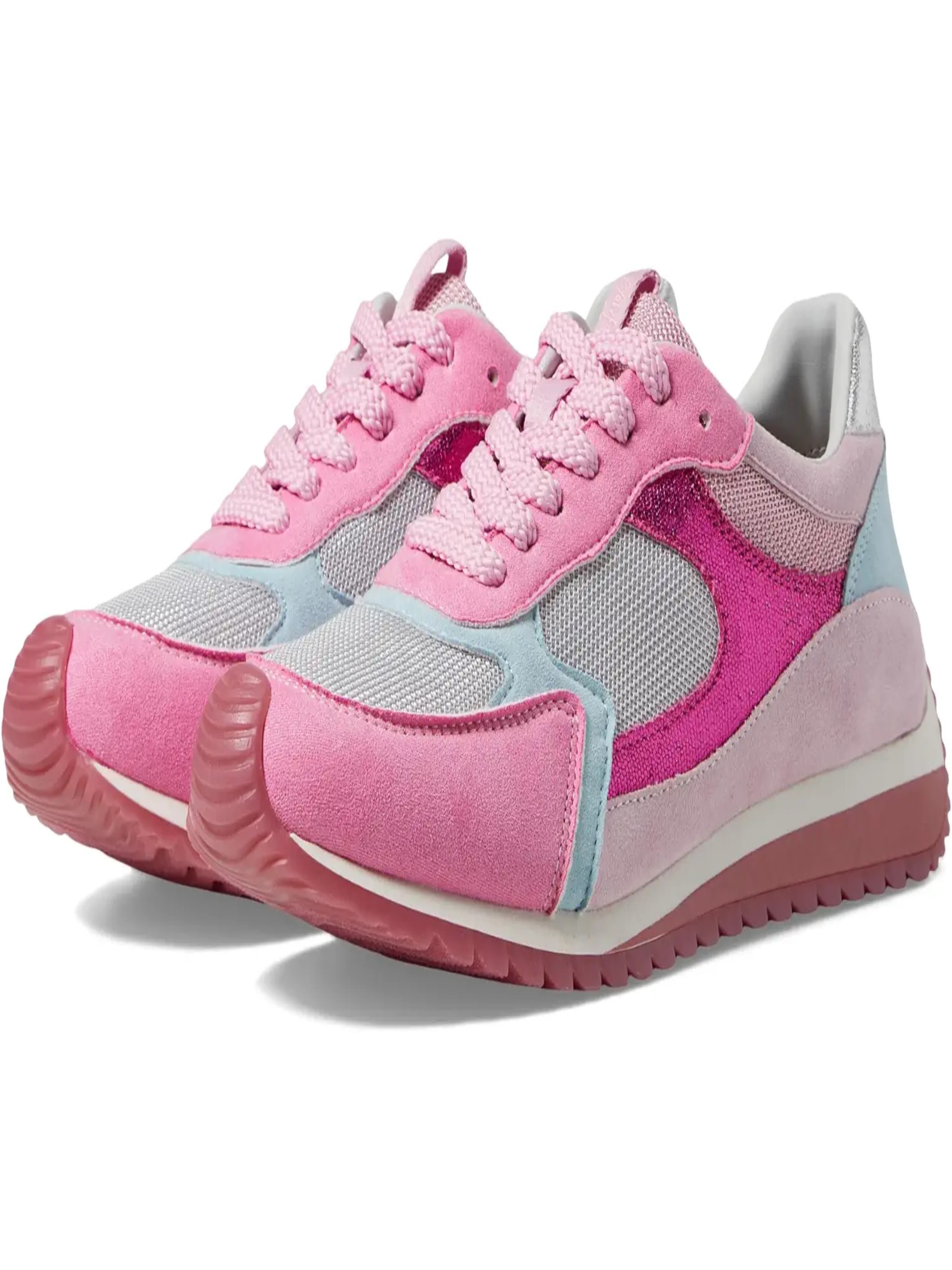BRENT BLOWFISH SNEAKER-PINK/SILVER