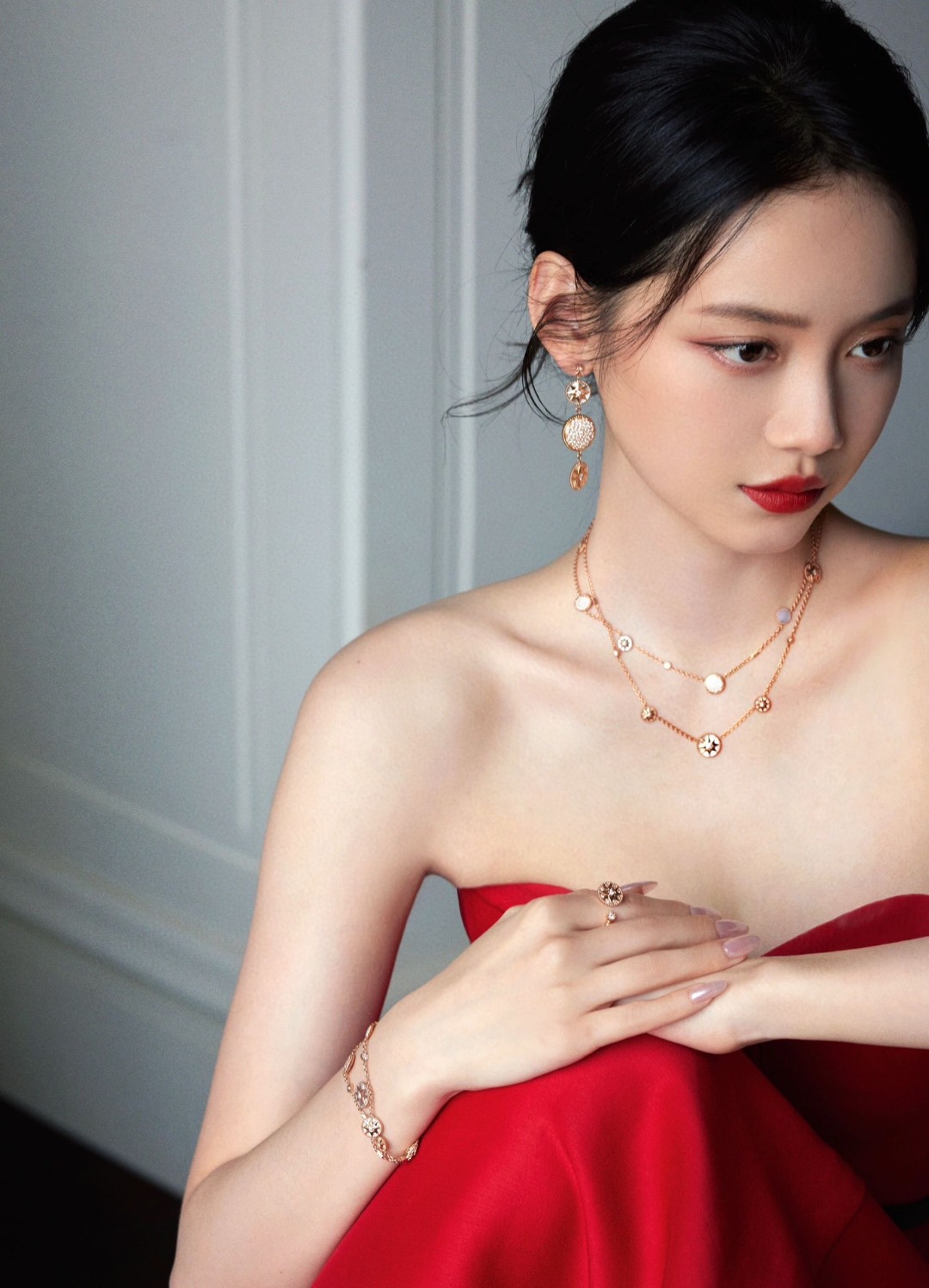 Dior Compass Double Necklace