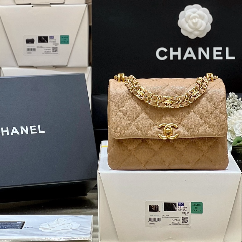 Chanel 22k Autumn and Winter Haute Couture Collection Chain Bag AS3580