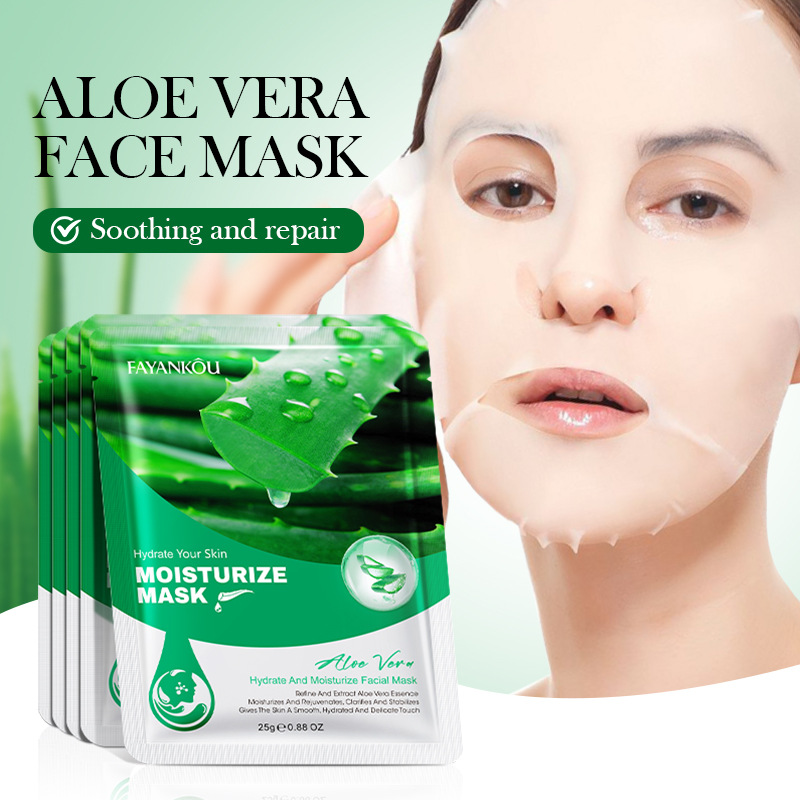 Plant fruit mask moisturizes and hydrates the skin, deeply soothes the skin, and provides long-lasting moisturizing