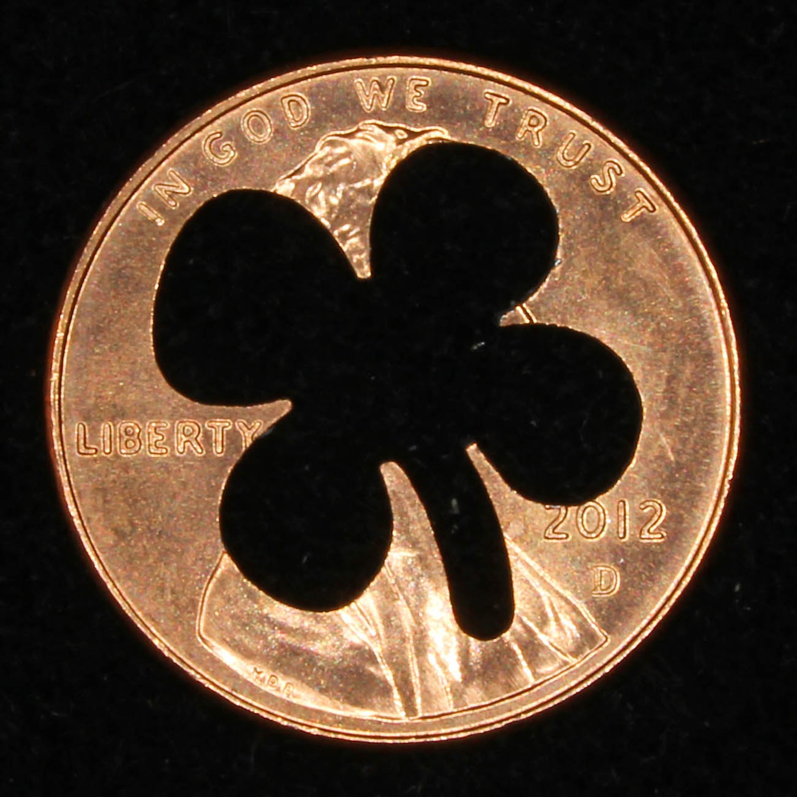 Cut out patterned lucky pennies | An ideal gift