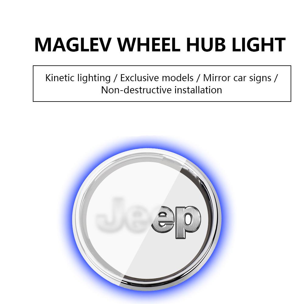 🔥Magnetic Suspension LED Floating Wheel Cap 2022 Version 1PC