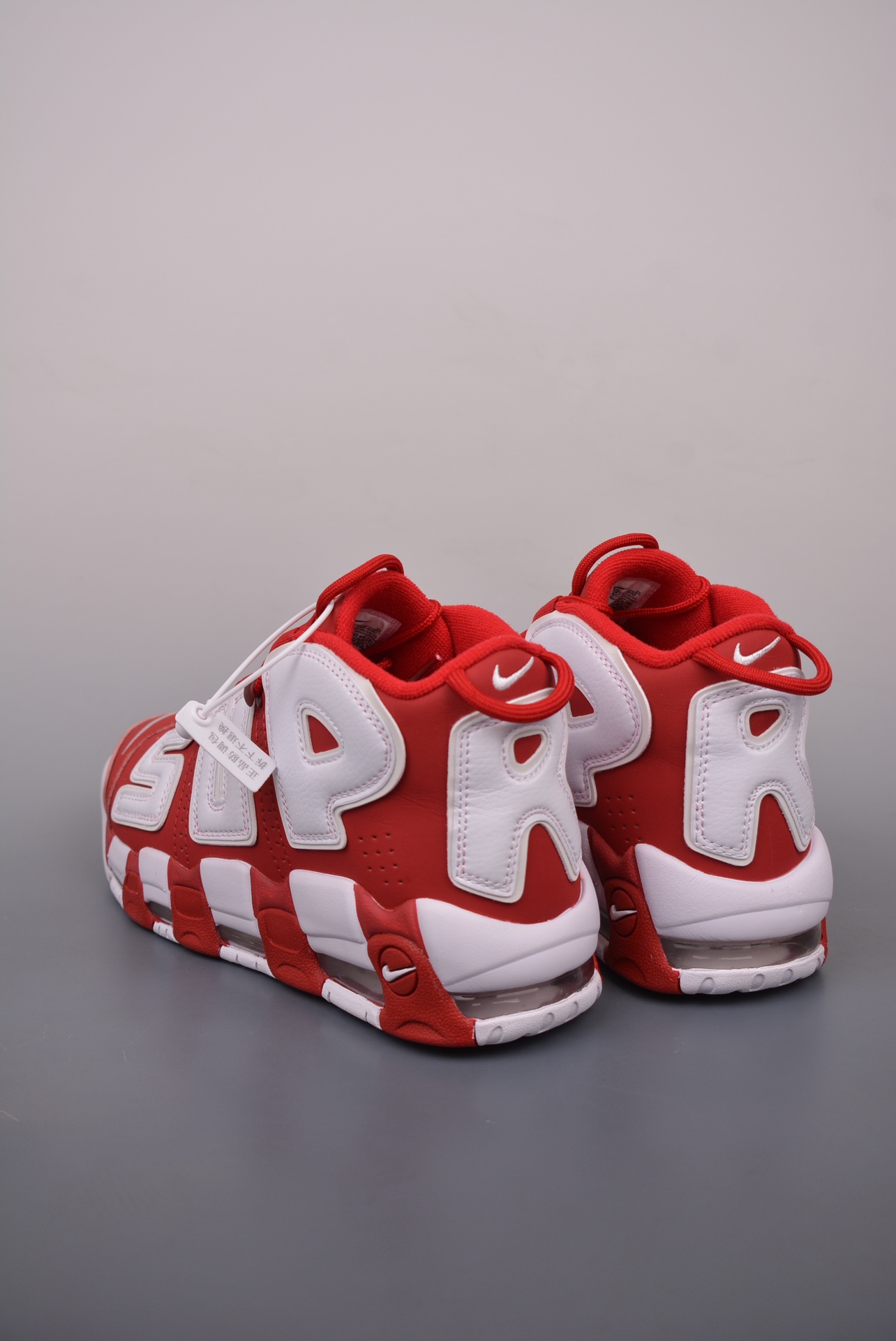Supreme x Nike Air More Uptempo  Red 902290-600