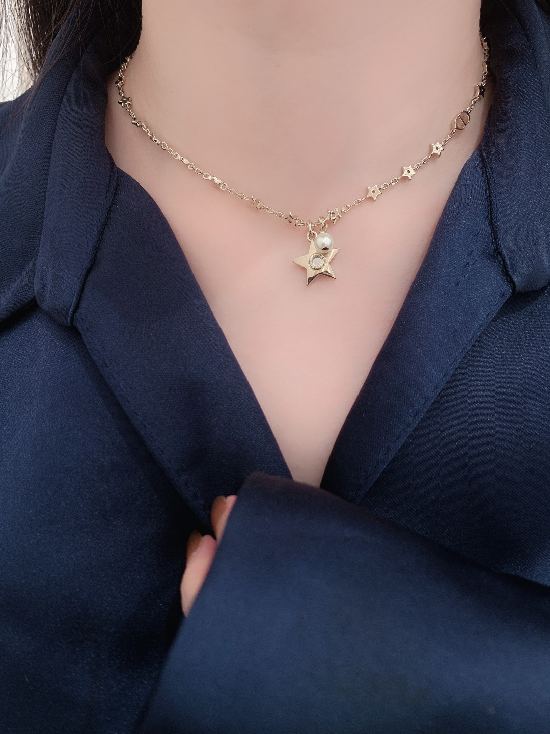 Dior New Pentagram Necklace