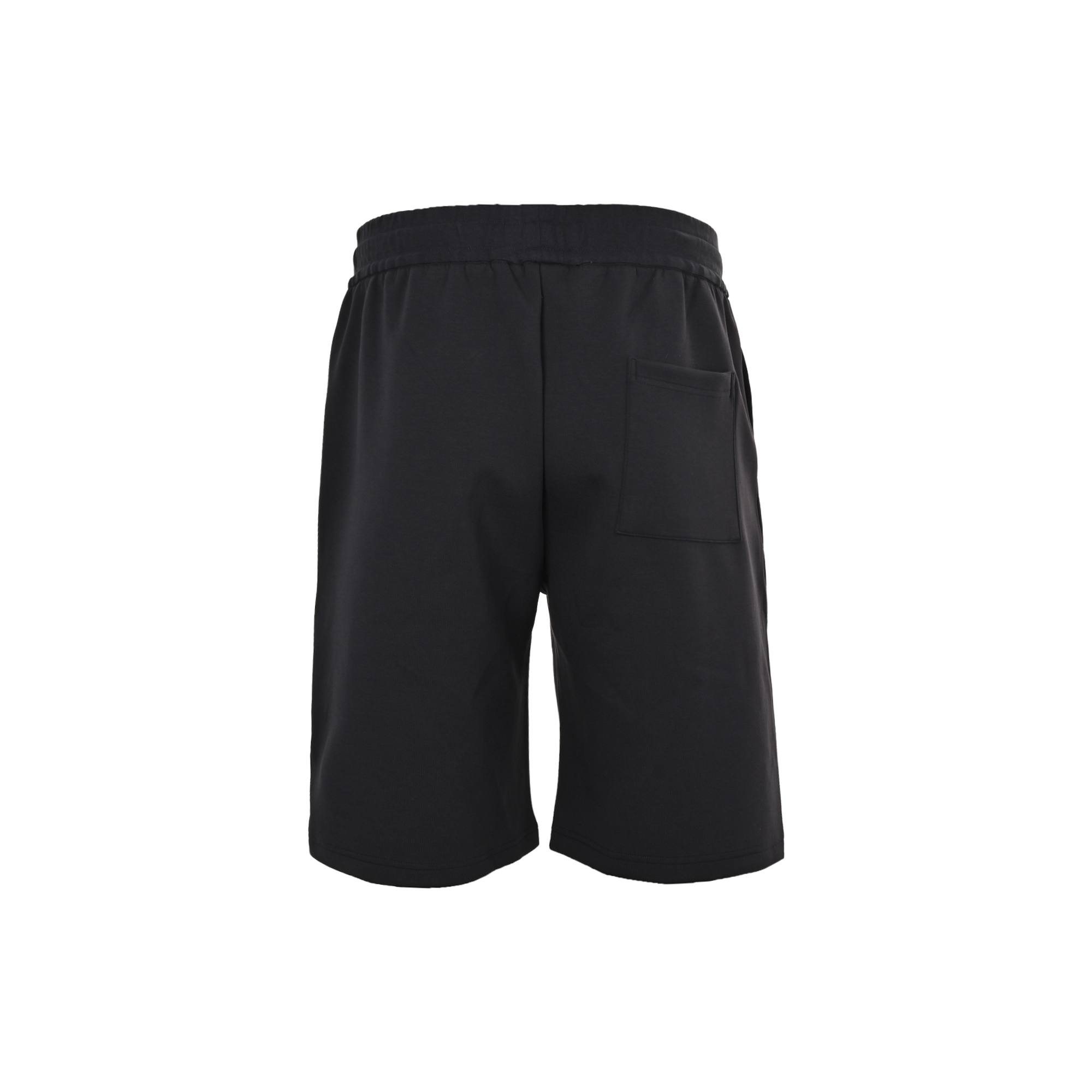 Prada 25ss triangle hem nylon patchwork pocket shorts
