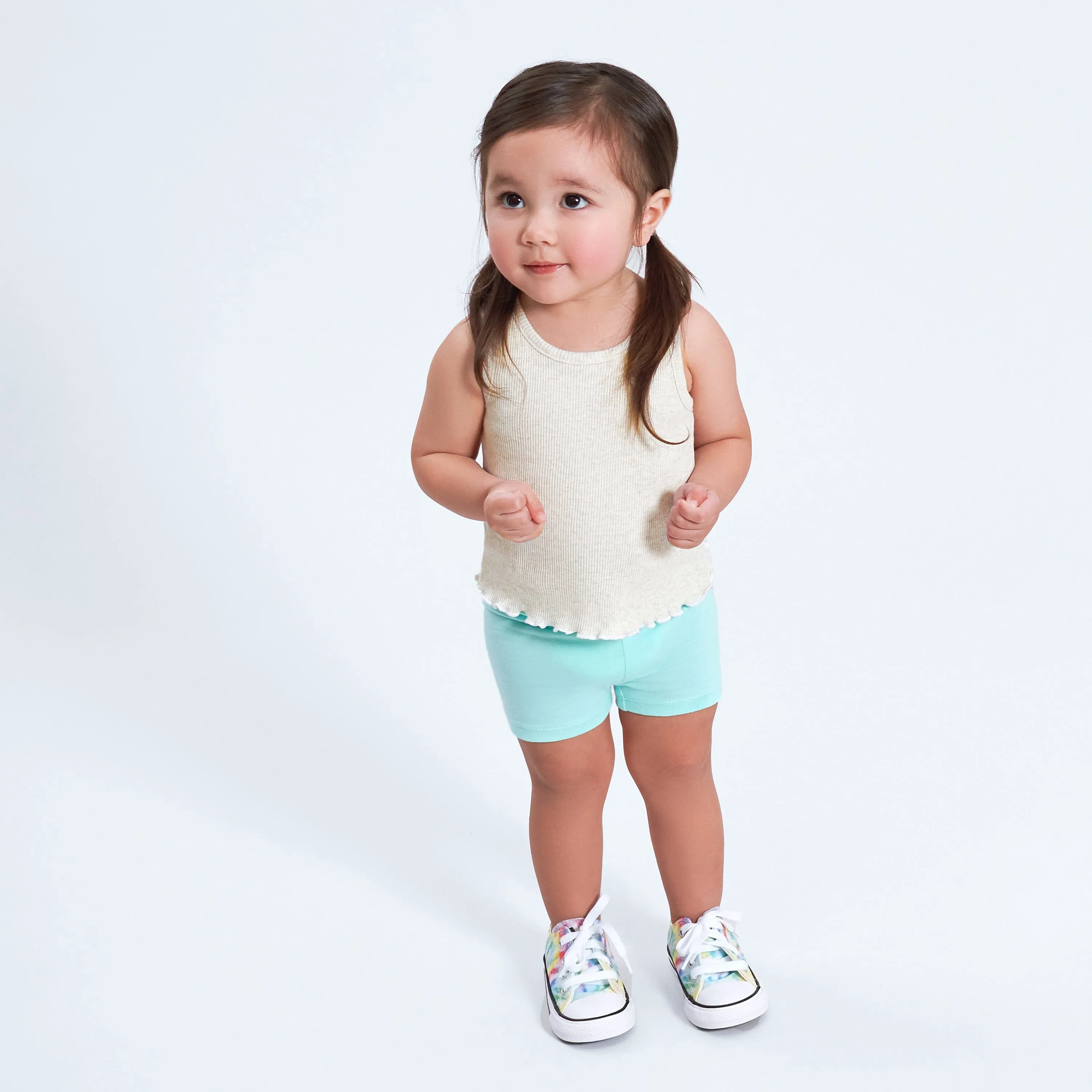 3-Pack Baby & Toddler Girls Picnic Day Dreams Pull-On Bike Shorts