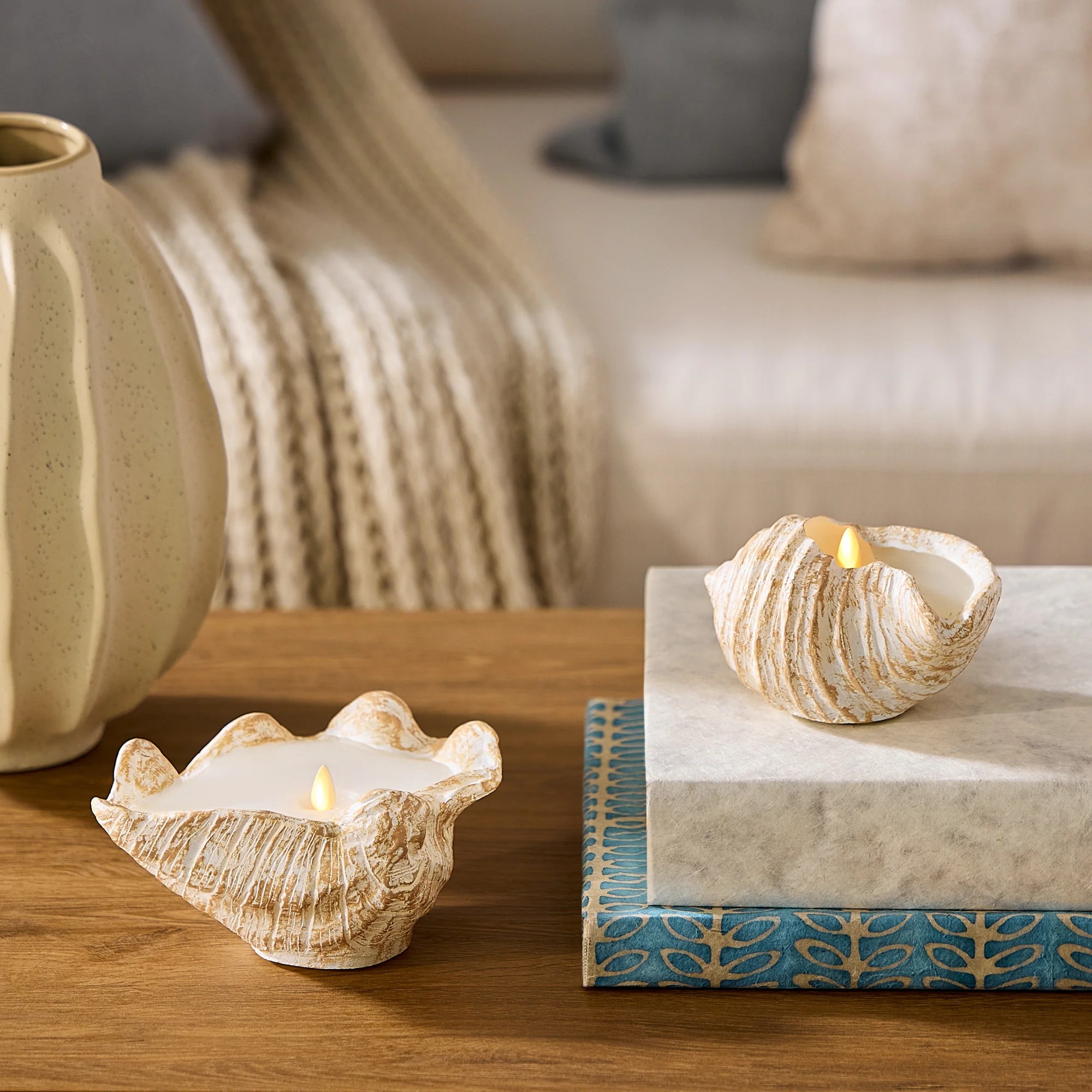 🔥ON SALE 49% OFF🔥Clamshell/Tun Shell Flameless Candle