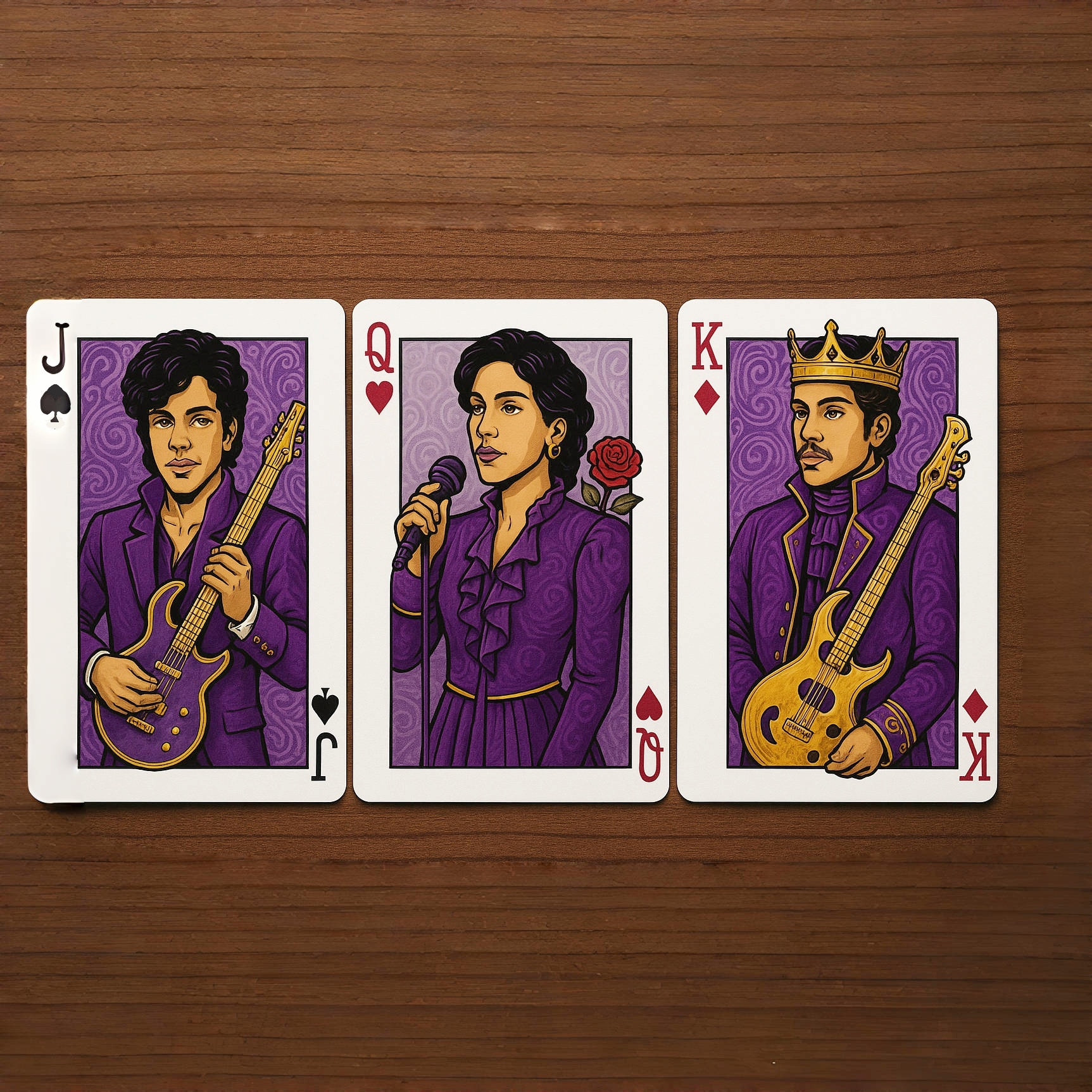 Prince 1958–2016 Memorial Playing Cards