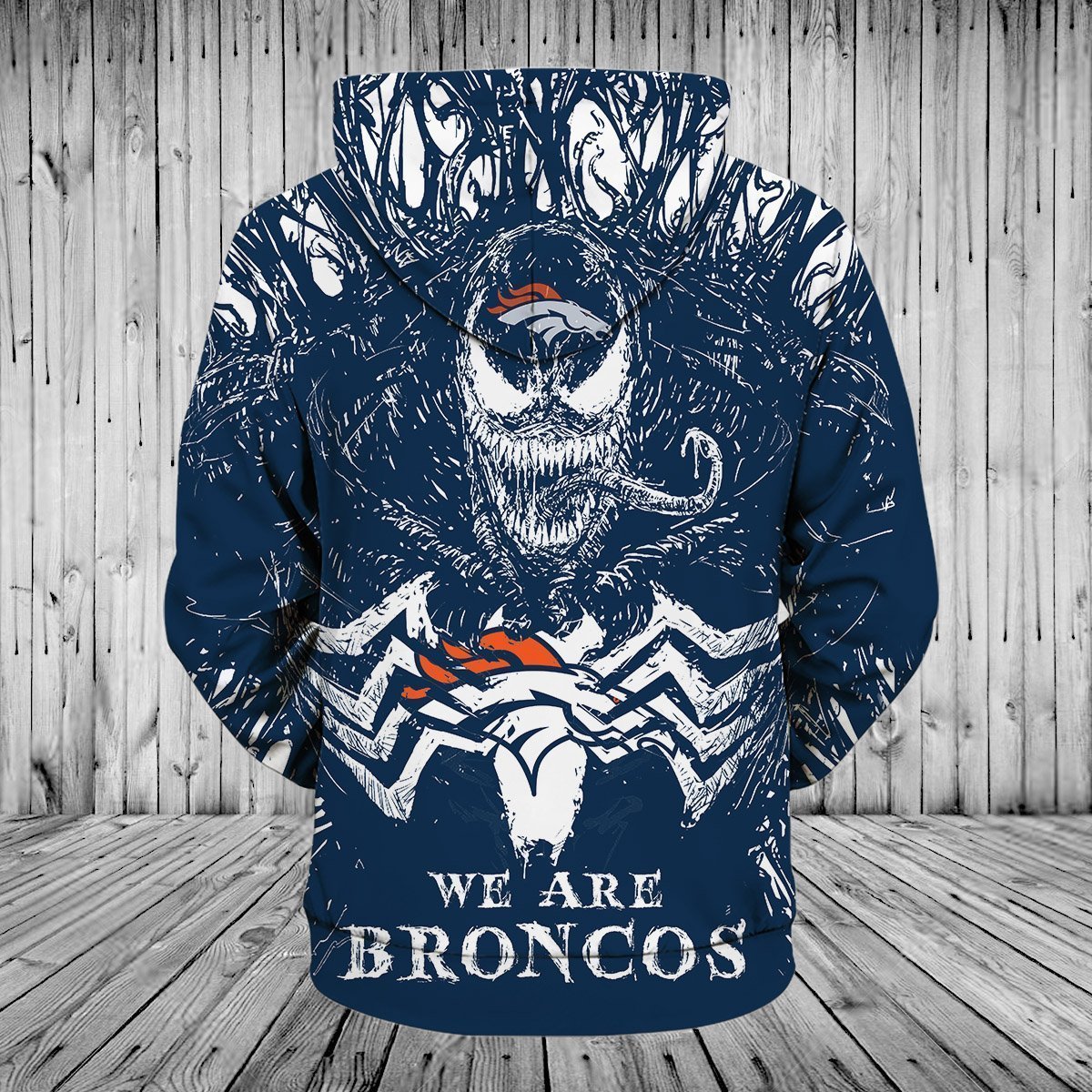 BRONCOS HOODIE 3D VN2