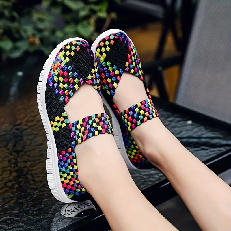 Hand Knit Women's Orthopedic Soft Sole Sport Non-Slip Sandals