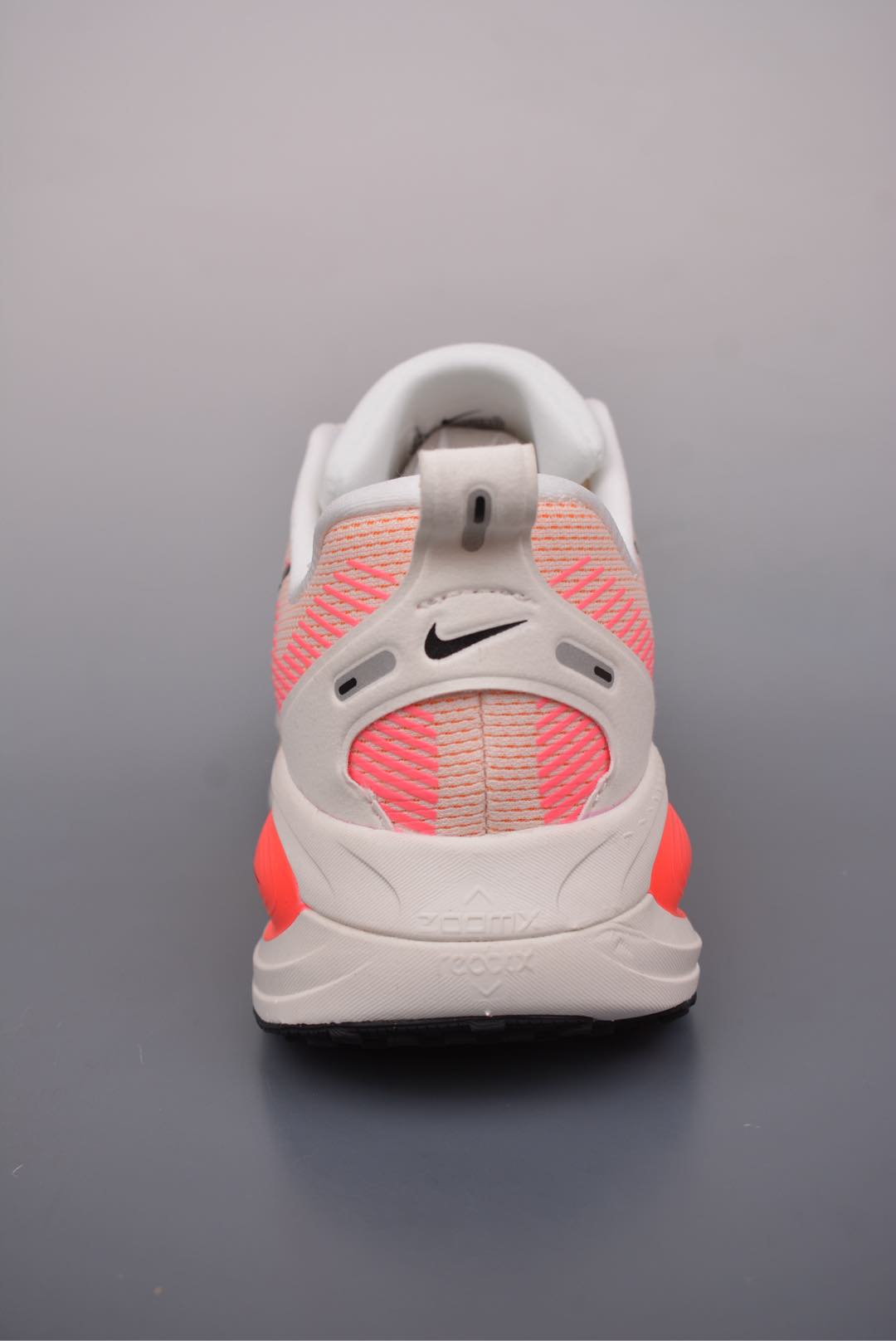 Nike Vomero 18 ZoomX Rose Red Black and White