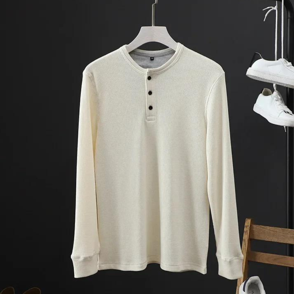 Signature Waffle Long Sleeve Shirt