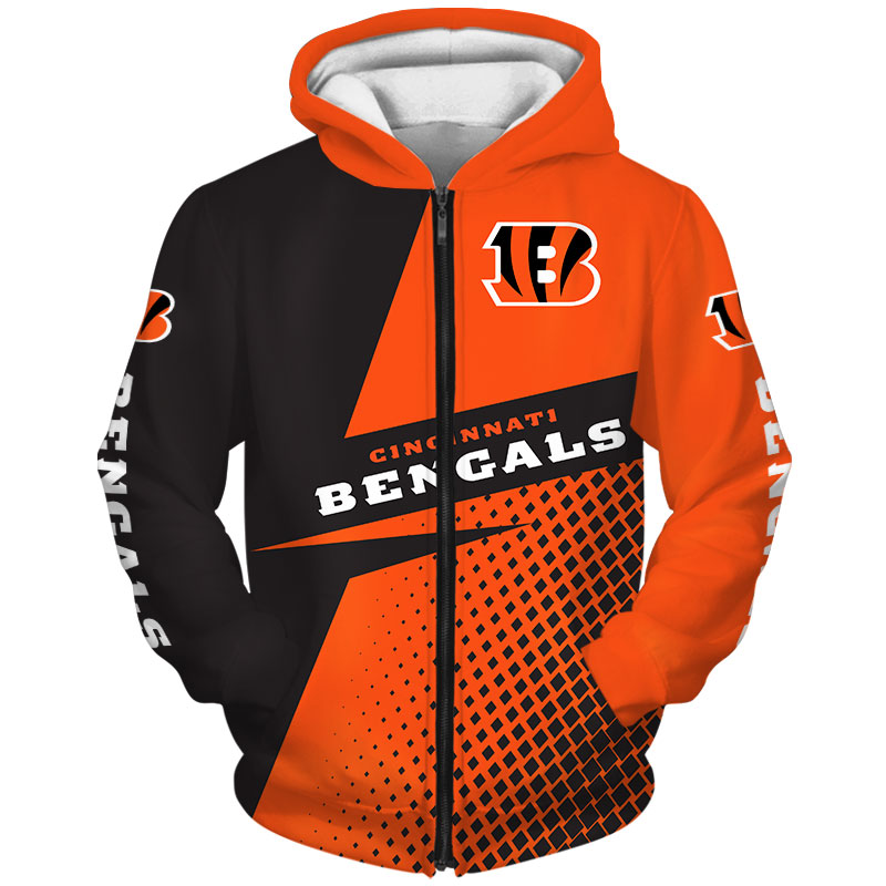 CINCINNATI BENGALS 3D HOODIE CB008
