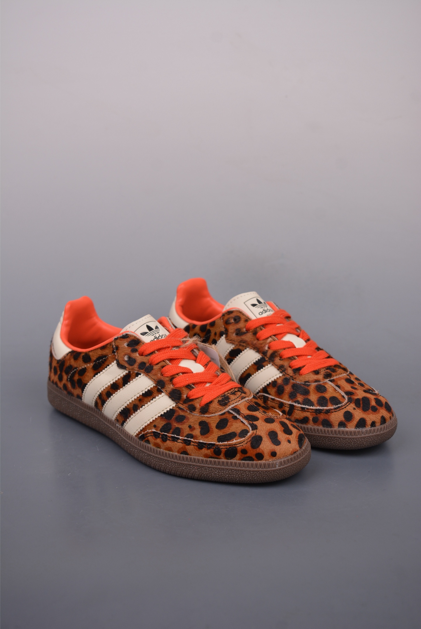 Adidas Originals Samba OG White Orange Leopard JI2734