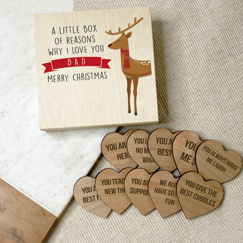 10 Reasons Why I Love You Dad Christmas Gift