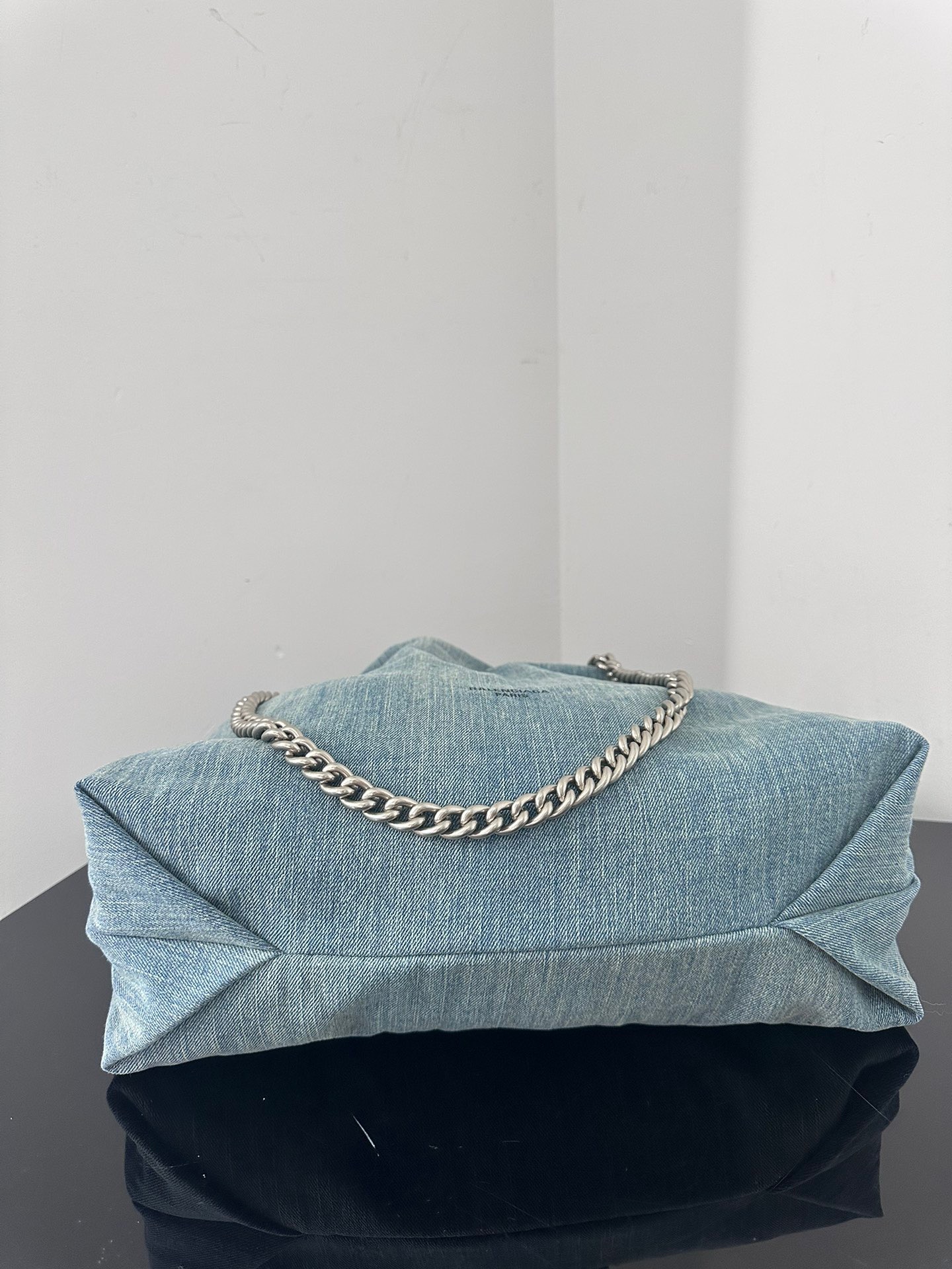 Balenciaga crushtote denim handbag 0305