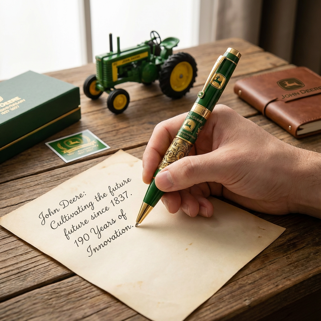 🟢 John Deere 190th Anniversary Commemorative Pen