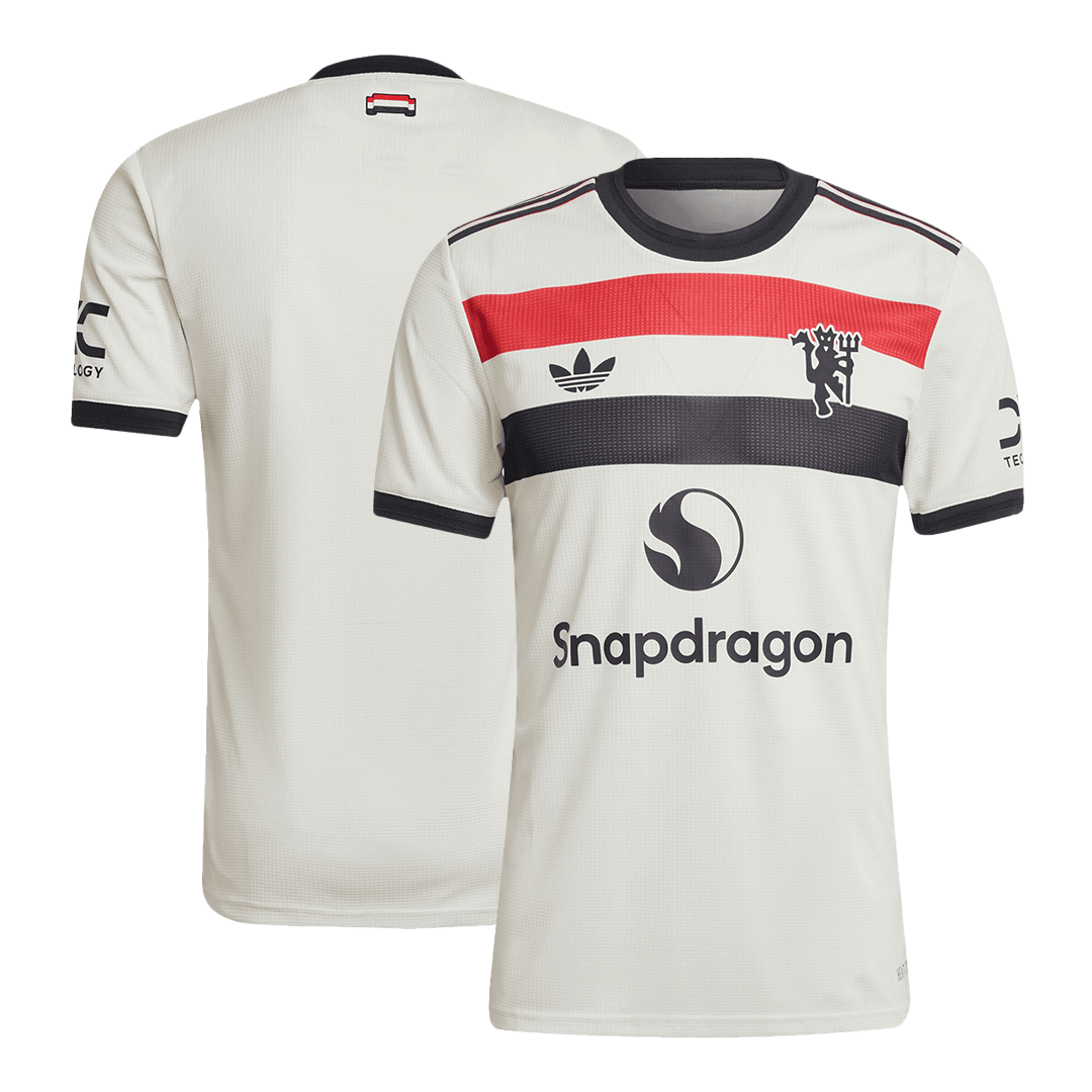 Authentic Manchester United football shirt for the third away season 2024/25