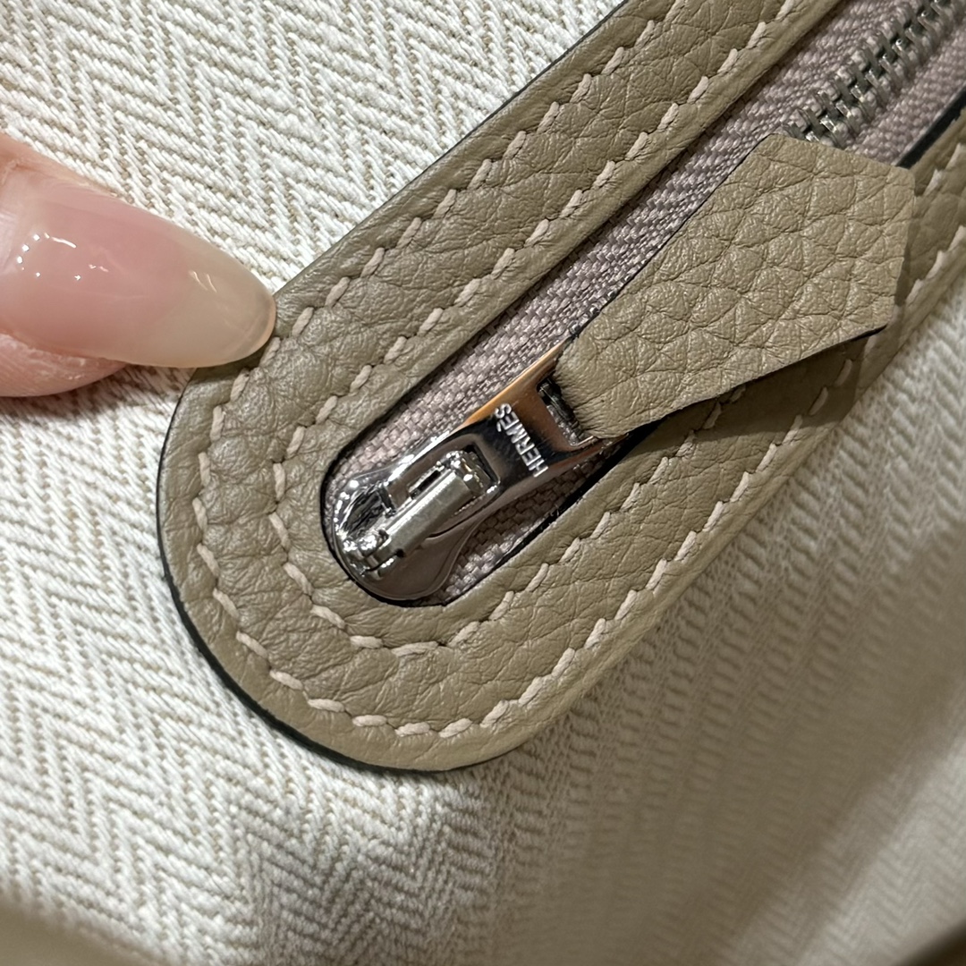 Hermes Garden party 30cm 8QBeige Marfa handbag (handmade to order)