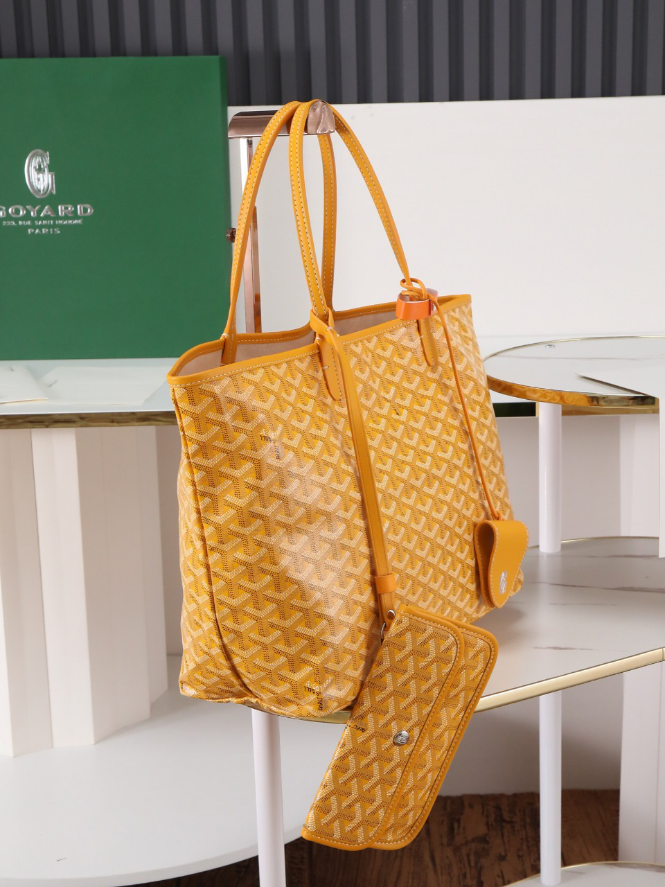 Goyard saint louis small shopping bag 020146