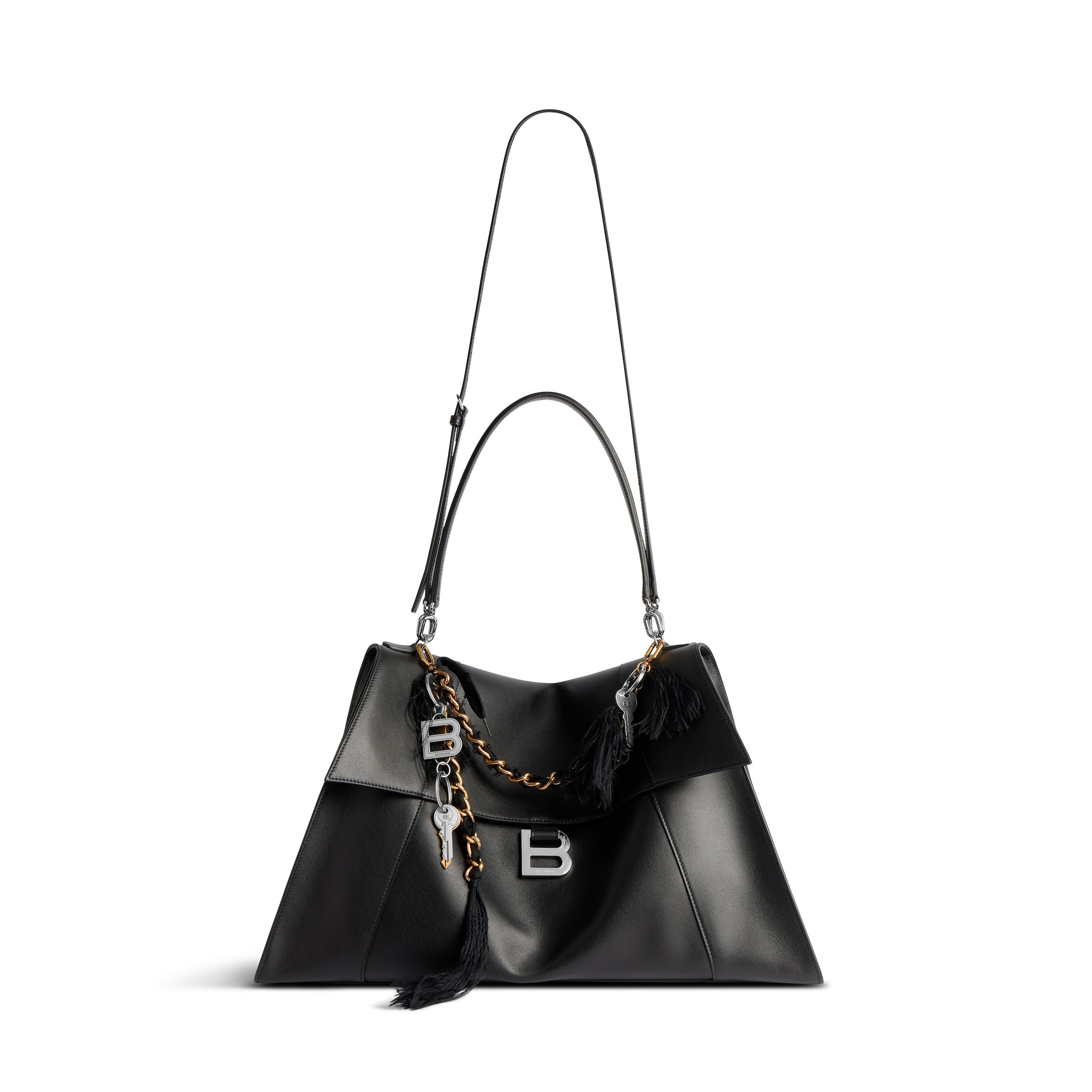 Balenciaga Hourglass Soft Handbag Large 8107322ABLW1000