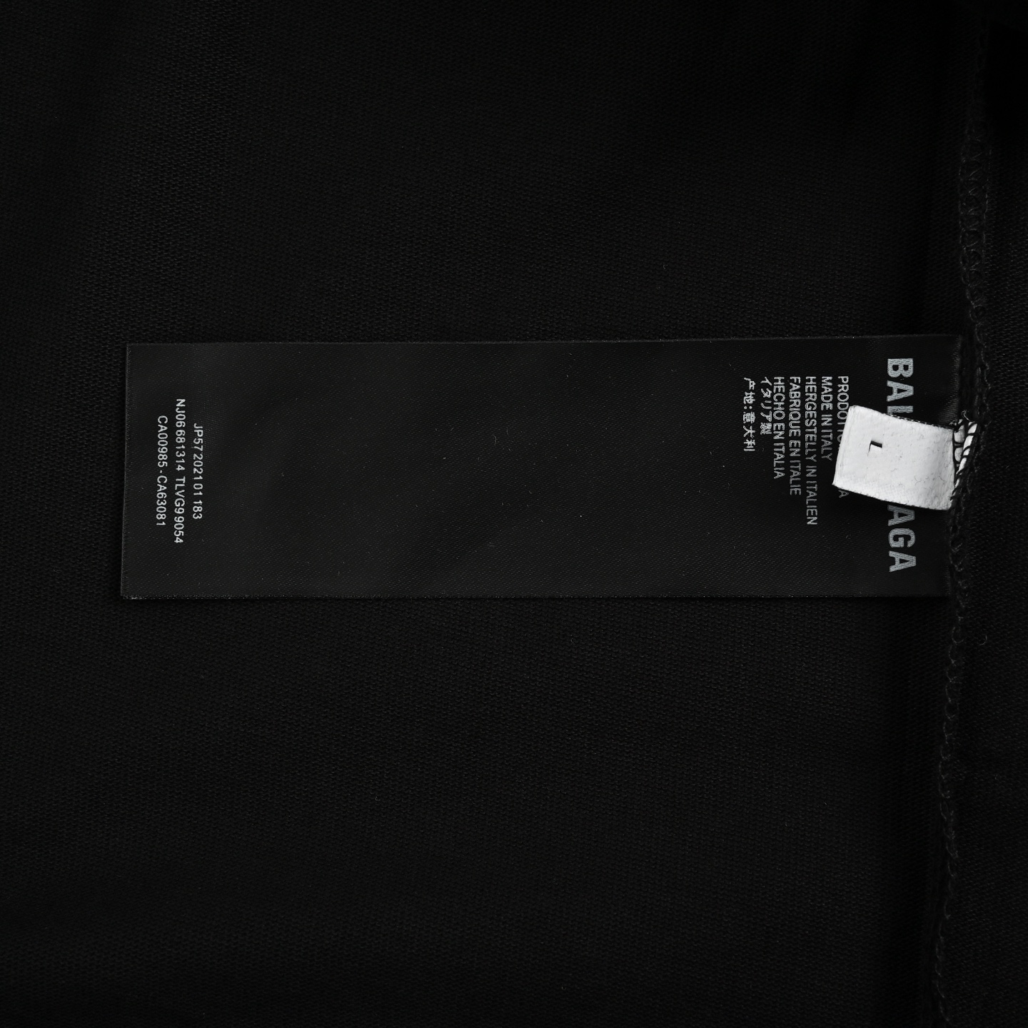 Balenciaga totem love print short sleeves