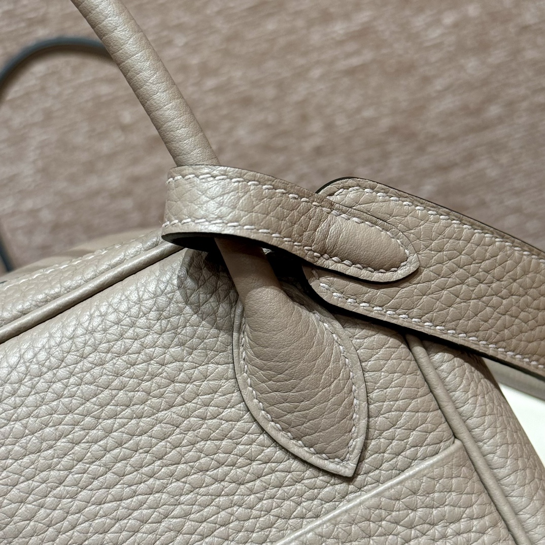 Hermès Lindy M8Gris Asphalte Handbag (Handmade to Order)