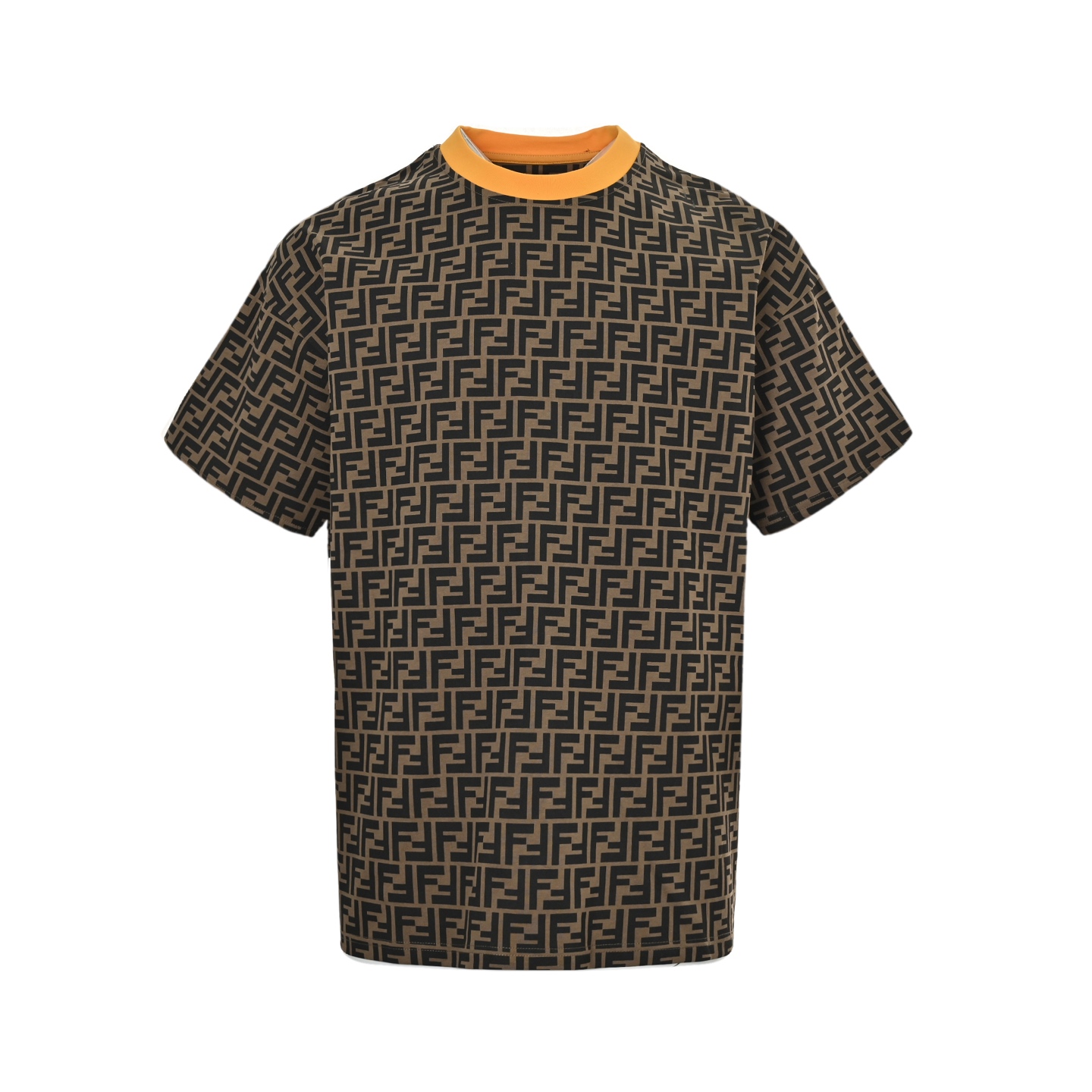 Fendi contrasting FF print short sleeves