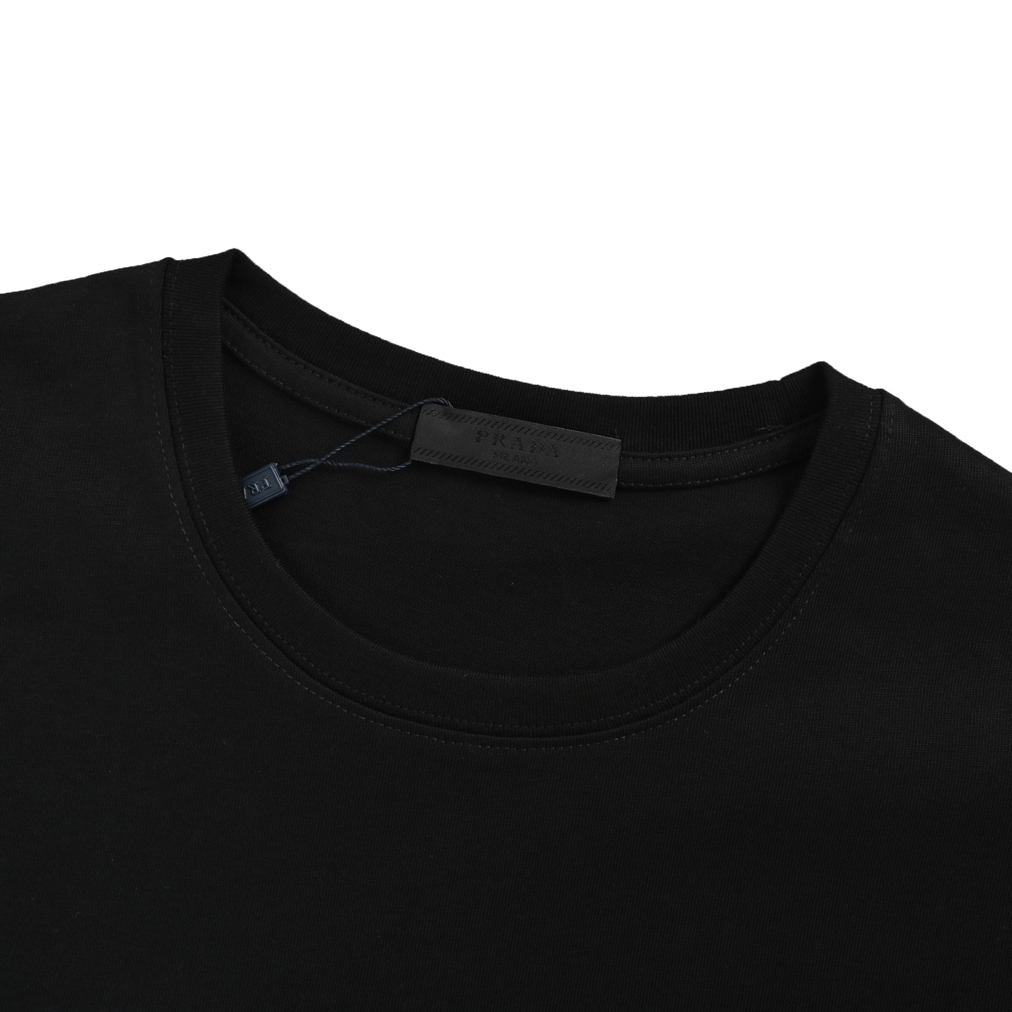 Prada 25ss triangle logo crown short sleeve
