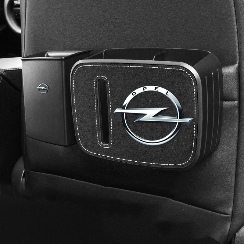 Car Multi-Compartment Garbage Storage Box