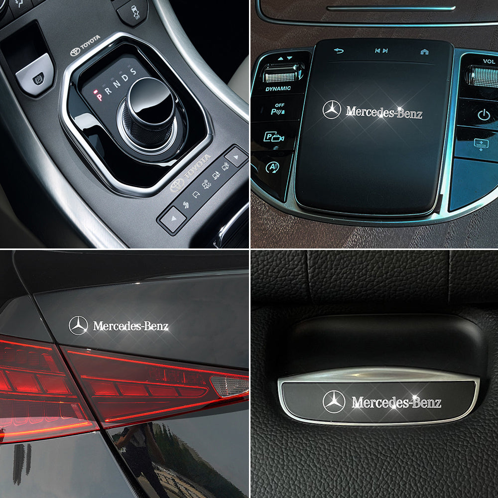 🔥Car Logo DIY Sticker Metal Sticker(10pcs)