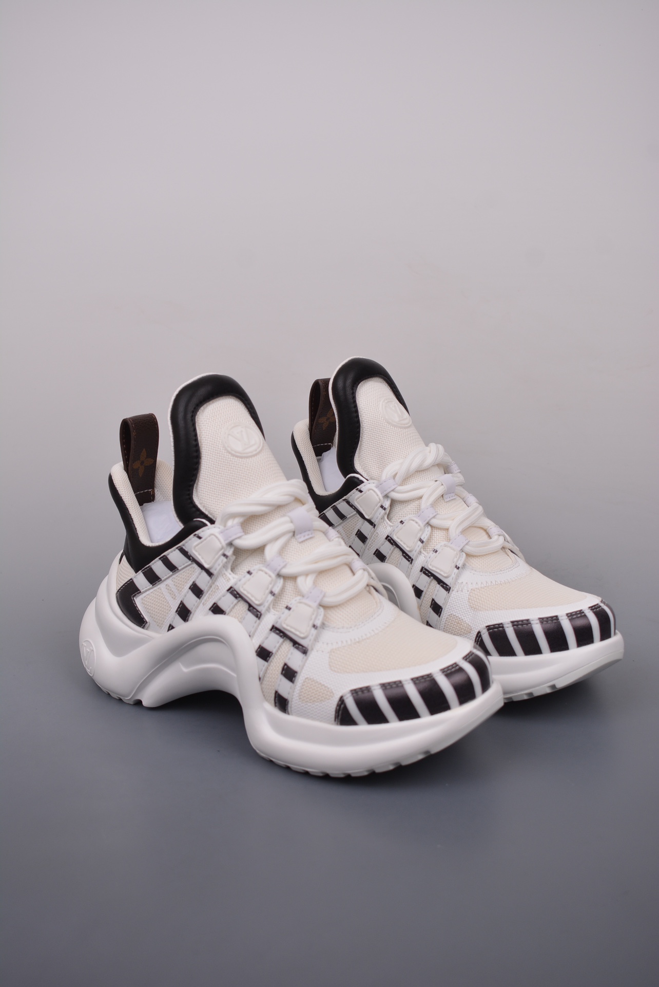 Louis Vuitton Archlight Sneakers Black and White Zebra