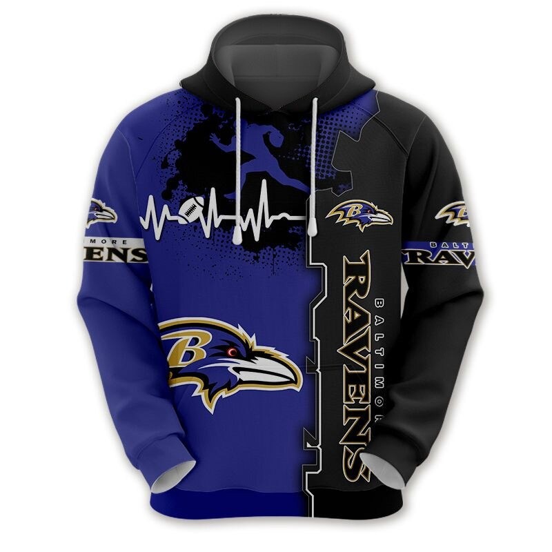 BALTIMORE RAVENS 3D B001R