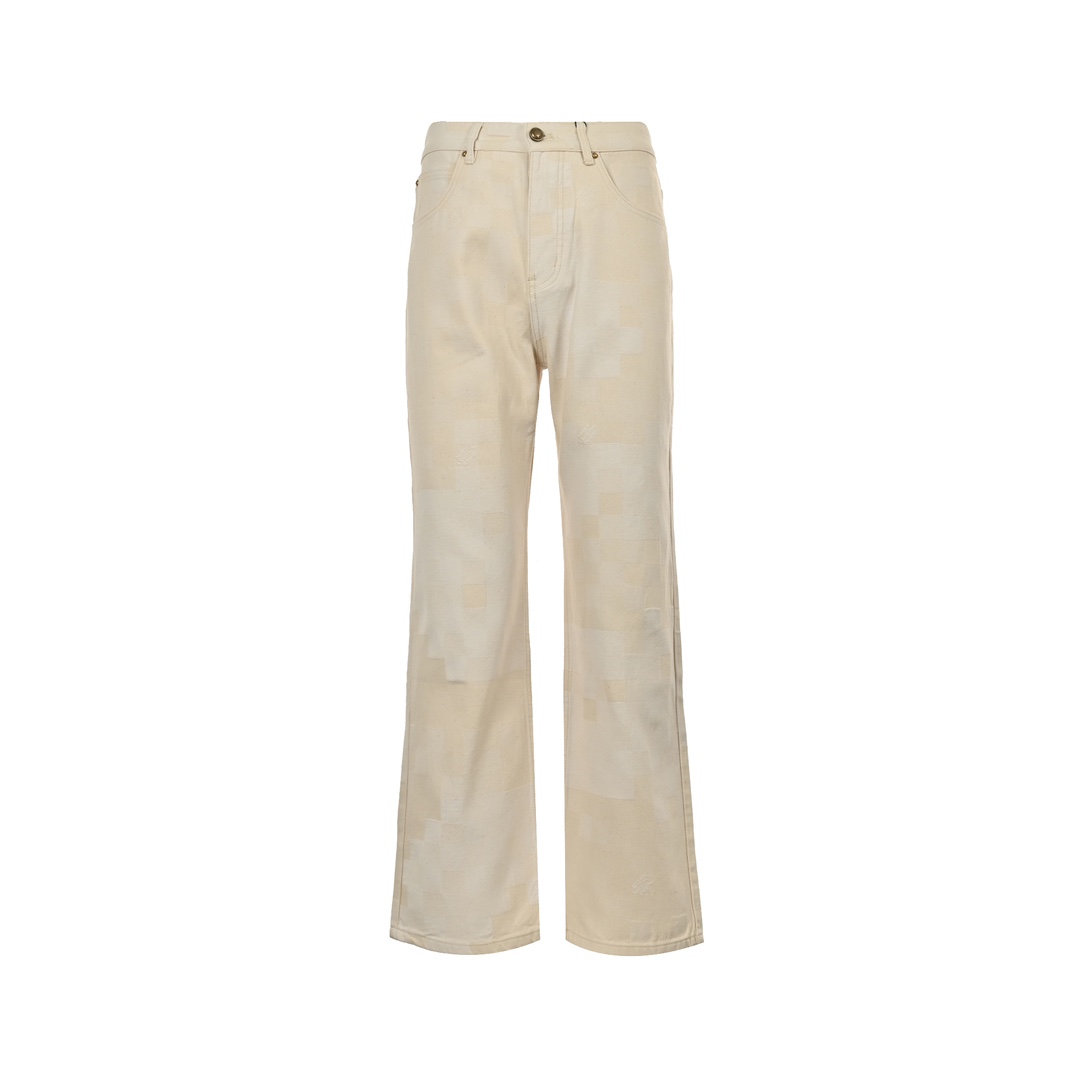 Louis Vuitton 24ss Pharrell Checkerboard Jeans